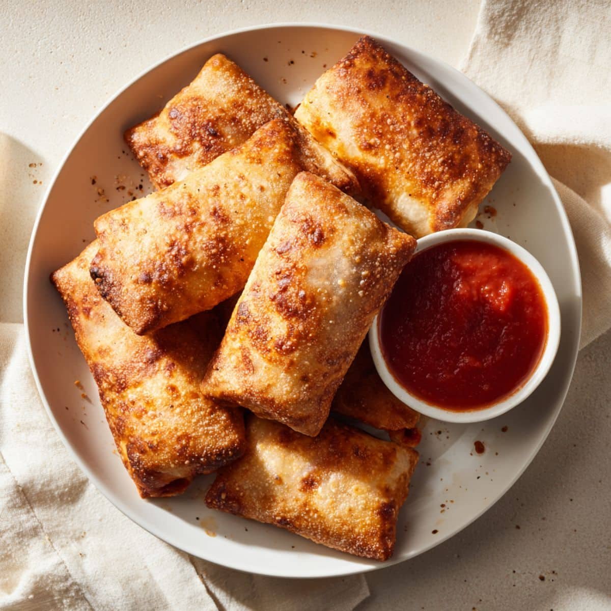 Master Crispy Air Fryer Pizza Rolls with Wonton Wrappers